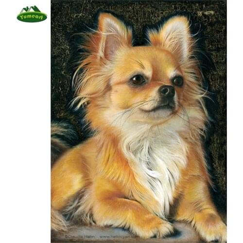 Diamond Painting Animal Dog Full Square Diamond Embroidery Cross Stitch Dog Needlework Diamond Mosaic Rhinestones Home Decor