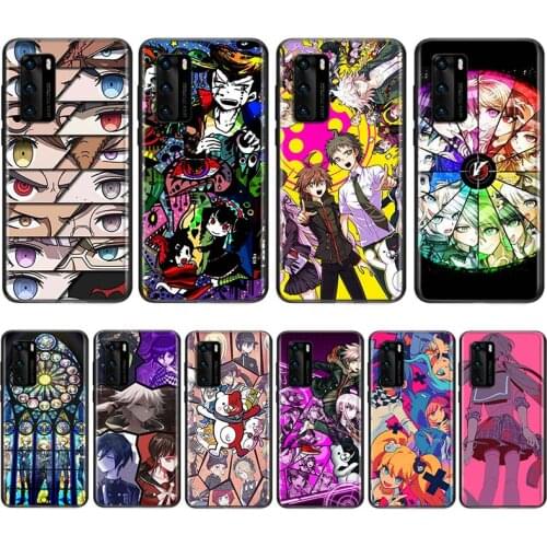 Danganronpa Anime Game For Huawei Nova 5i P Smart 2021 2020 Z S Plus Mate 40 RS 30 20 10 Pro Lite 2019 2018 Phone Case