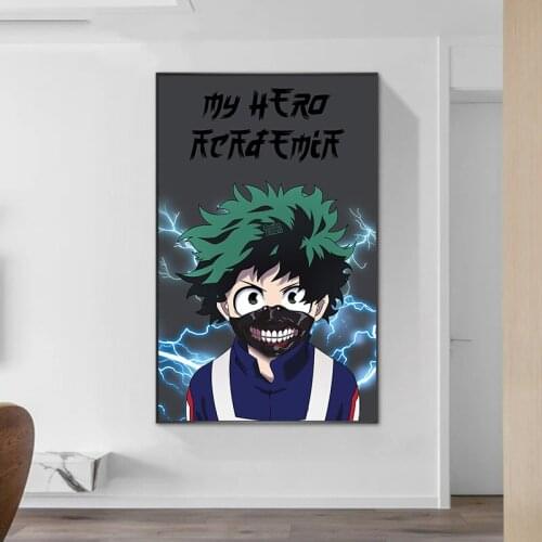 My Hero Academia Anime Poster Anime Manga Wall Art Print Decor,20 x 28 Inches,No Frame