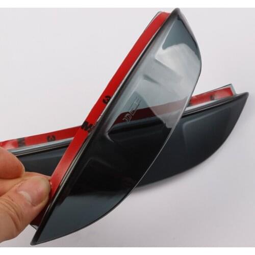 Auto rear view mirror rain shield deflector For Volkswagen Tiguan 2008-2015,ABS ,2pcs/lot,car styling