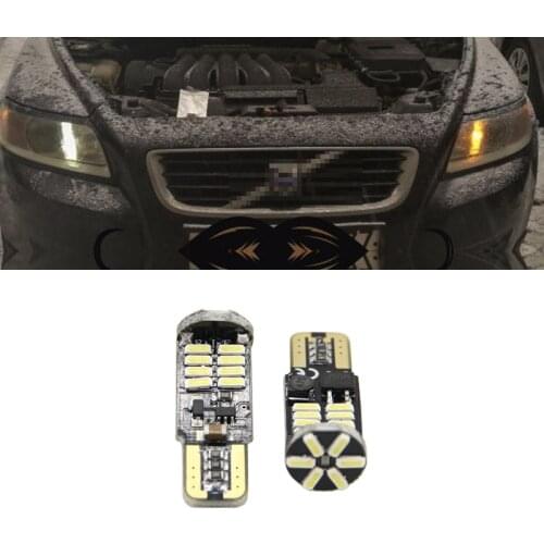 Canbus T10 W5W SMD 4014 22LED Car Wedge Clearance Lights Parking Light For Volvo S60L S80L XC90 C70 V40 V50 V60 XC60 S40 S60 S80