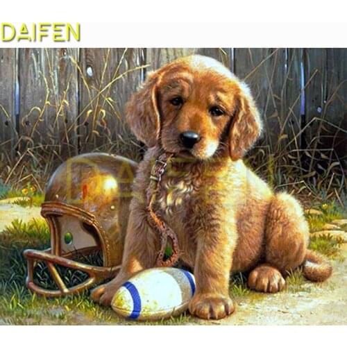 DIY 3D Diamond painting Cross stitch Full Square Diamond embroidery Dog baseball cap Full Round Diamond mosaic Dog baseball cap