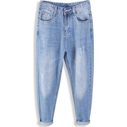 2021 Summer Newly Fashion Men Jeans Blue Color Comfort Loose Fit Harem Pants Hombre Wide Leg Japanese Vintage Designer Jeans Men