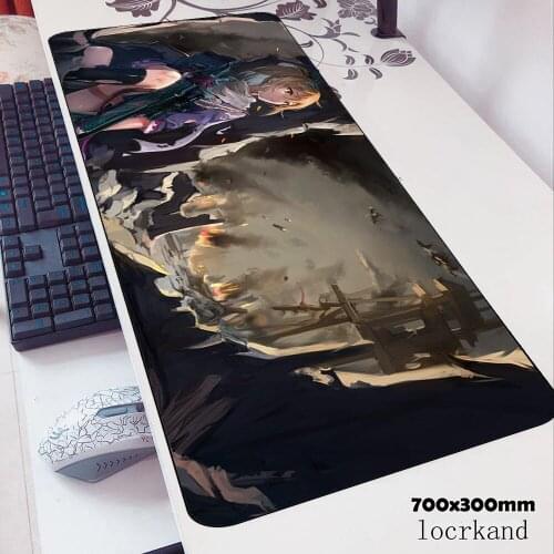 Girls Frontline mousepad 700x300x3mm Kawaii Computer mouse mat gamepad pc gamer gaming mousemat xl desk pad office padmouse