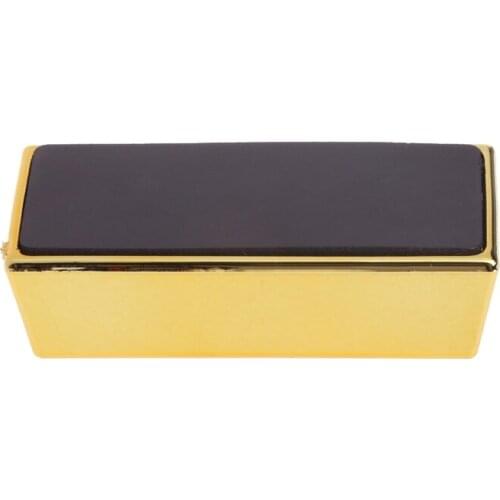 Gold Brick Shape Refrigerator Magnets Resin Craft Gift Home Decoration Souvenir popular