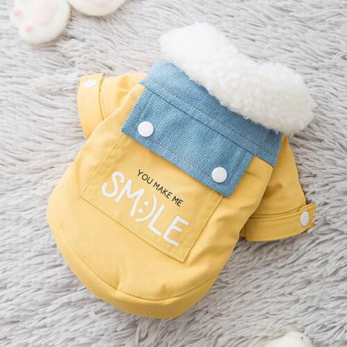 Cute Cactus Pet Clothes Dog Coat Jacket for Dogs Costume Winter Warm Dog Clothes Corduroy Dogs Pets Clothing for Dogs