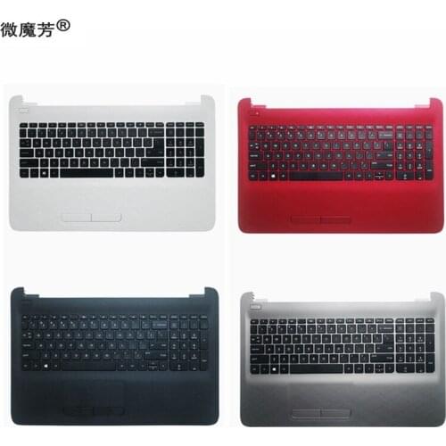 English NEW keyboard FOR HP 15-AC 250 G4 15-ac000 15-af 15-af000 us keyboard with Palmrest COVER Touchpad