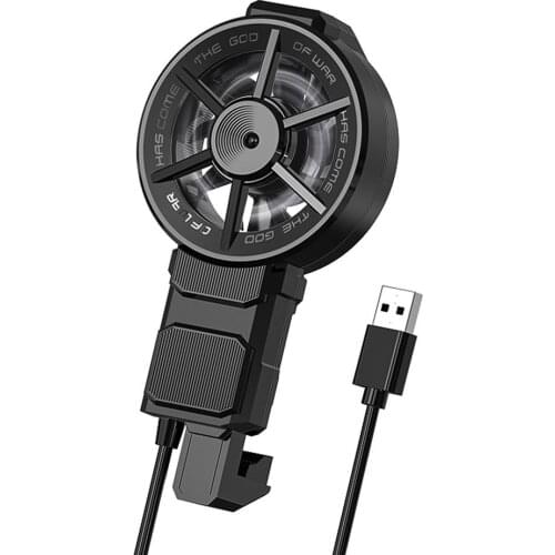 New Universal Radiator Mobile Phone Cooling Fan Gamepad Holder Radiator For Iphone Xiaomi All Phone Gamepad