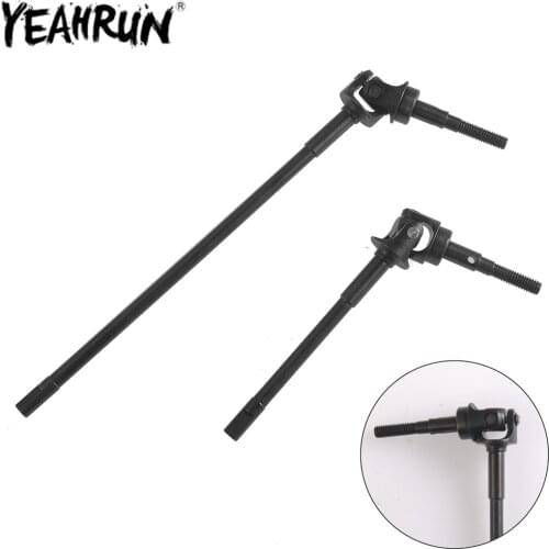 YEAHRUN CVD Front Rear Axle Steering Drive Shaft Dogbone for 1:10 RC Crawler Axial Wraith 90048 RR10 Upgraded Parts