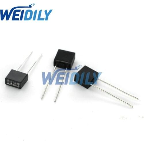 20PCS Square Fuse 3.15A 250V 392 Plastic Fuse T3.15A LCD TV Power Board Commonly Used Fuses Slow Blow Fuse 2 Pins