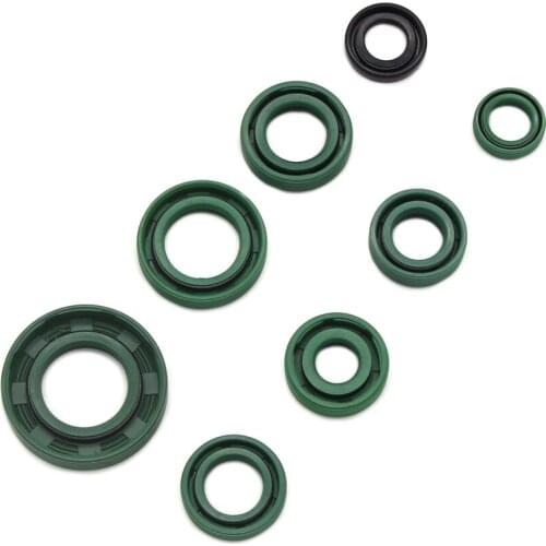 Motorcycle CR250R full complete engine oil seal rubber gear shaft seal for Honda 91211-KA3-761 91201-415-013 91211-671-003 CR80R
