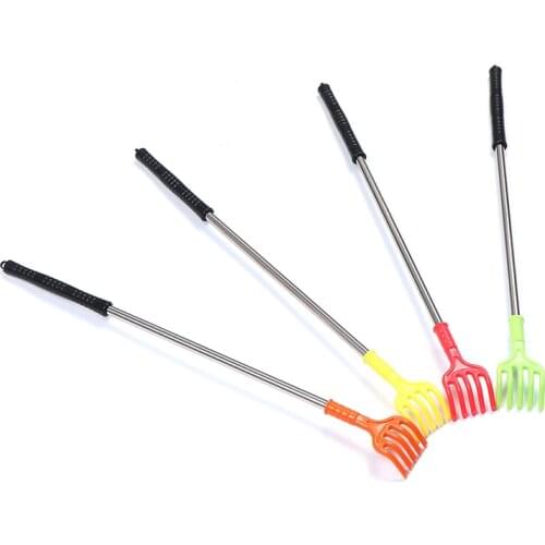 Portable Pen Clip Back Scratcher Stainless Steel Back Scratcher Massage Tool Convenient Claw Back Massager Random Color