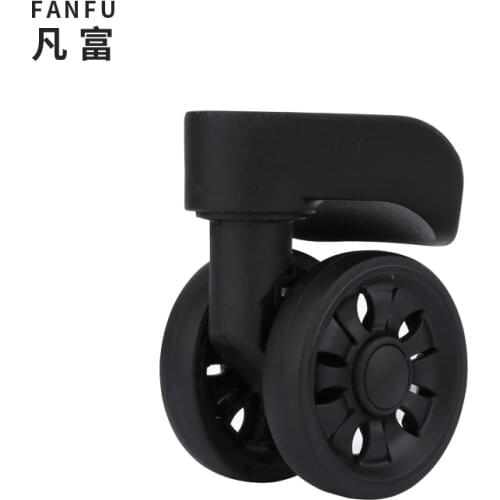 Black caster wheels replacement repair high quality universal wheel travel trolley wheel luggage wheel replacement set wheels