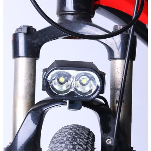 Electric Bicycle Front Light 36V 48V 60V E-Bike Headlight Cycling Accessories Biking Portable Dustproof Cycling Part