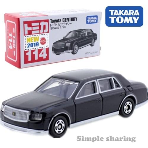 Takara Tomy Tomica No.114 Toyota Century Black Scale 1/70 Car Hot Pop Kids Toys Motor Vehicle Diecast Metal Model Collectibles
