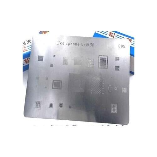 For iPhone 6S BGA Direct Heating Stencil reballing BGA Stencil BGA Direct Heating Template 5 pcs/lot