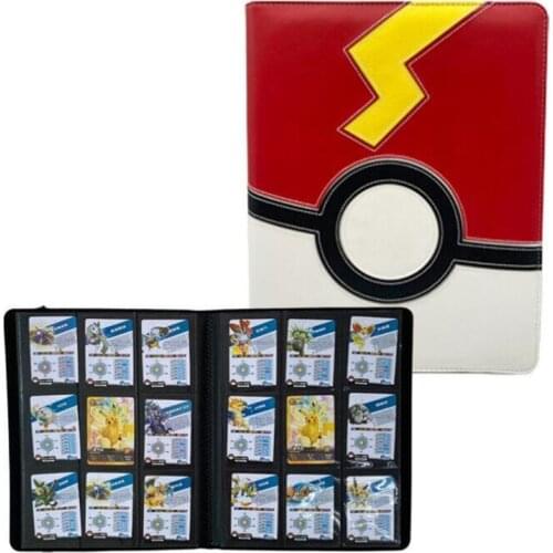 High Capacity Table Game Card Holder Storage 360 Pockets Elves-Ball Pattern Stamp Album PU Cover Postcard Holder Collect Book