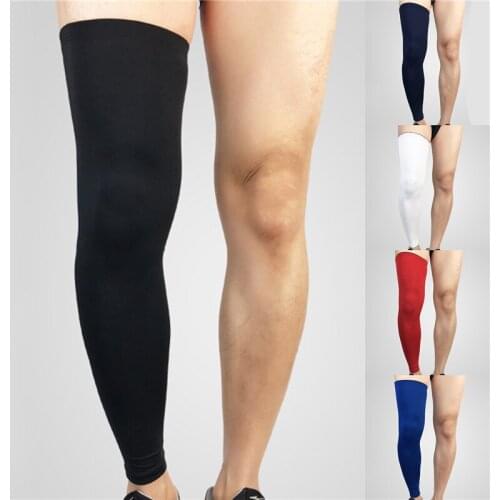 1PC Compression Sleeves Knee Pads For Men Basketball Brace Elastic Kneepad Protective Gear Support Volleyball Support Protection