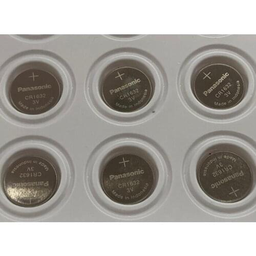 10pcs/lot Panasonic CR1632 CR 1632 DL1632 3V Lithium Batteries Cell Button Coin Battery