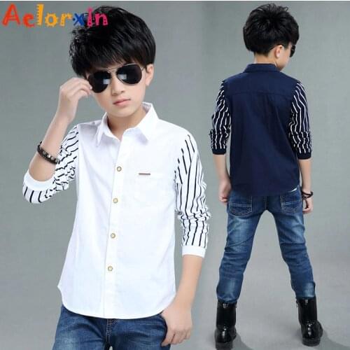 Aelorxin School Shirts For Boys