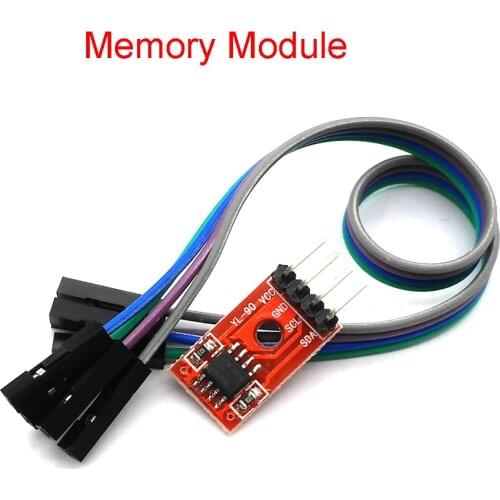 AT24C256 2ECL IIC/I2C Serial Interface Port EEPROM Memory Module For DIY Electronic Car 3.3-5V