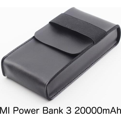 For Xiaomi MI Power Bank 3 pouch case 20000mAh Full fit hole alignment Storage bag