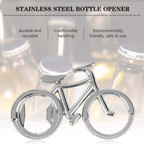 Hot Bicycle Beer Bottle Opener Cute Key Rings For Bike Lover Wedding Anniversary Party Gift Metal Key Chains Hanging Accessories