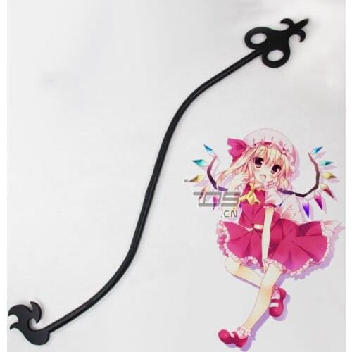 Anime Touhou Project Flandre Scarlet Cosplay Prop PVC Weapons Canes Props for Halloween Christmas Fancy Party Stage Performance