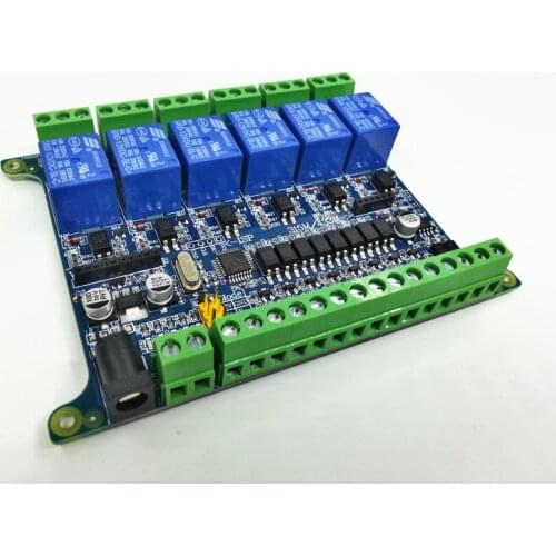 Modbus RTU 6 relay module RS485