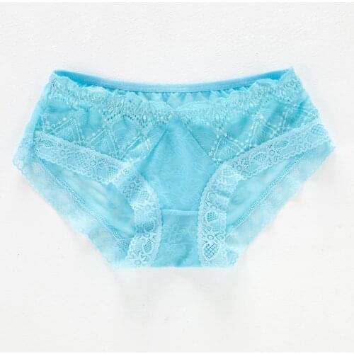 L'bellagiovanna Girls Underwear Panties Comfortable XS S Lace Briefs Young Students Floral Intimates Pants bragas 5169