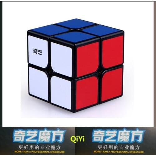 Qiyi Cube 2X2 Magic Cube 2 By 2 Cube 51mm Speed Pocket Sticker Puzzle Cube Professional Educational Toys For Children