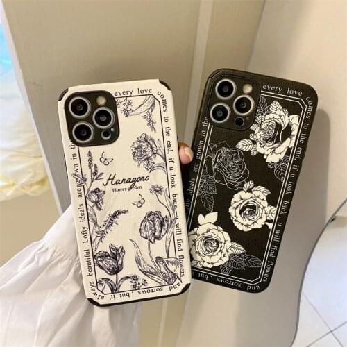 Fashion Leaves Patterned Hard PC Case For OPPO A9 A5 2020 A91 A92S A52 F11 F9 A3S A5S F5 Realme XT X2 R17 Reno 2Z 3 4 Pro Cover