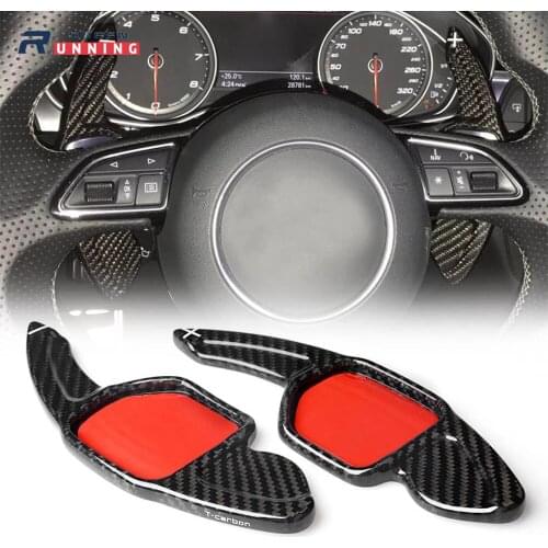 Car Steering Wheel Paddle Shift DSG Direct Shifter Gear For Audi A3 A4L A5 A6L A7 A8 RS3 RS6 R8 Q3 Q5 S5 Q7 S6 S7 S8 TT TTS