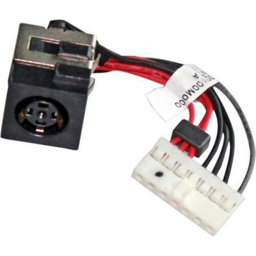 1 Lot / 5 PCS DC POWER JACK HARNESS For Dell Alienware 14 R1 M14X 5D8TK 05D8TK P39G DC30100NG00