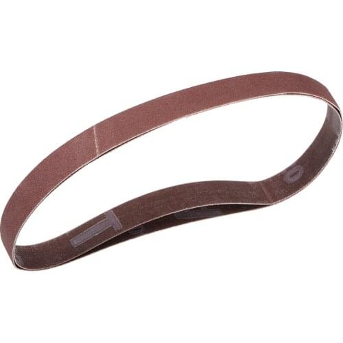 Uxcell 2pcs 1/2-inch X 18-inch(13mm X 455mm) Sanding Belt 240 Grit Aluminum Oxide to wood plastic fiberglass metal etc