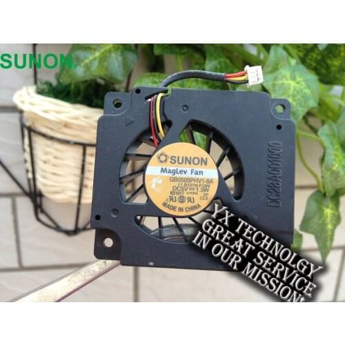 For SUNON video card fan New DC5V 1.3W D810 M70 graphics card fan D800 CPU cooling fan GB0505PHV1-8A