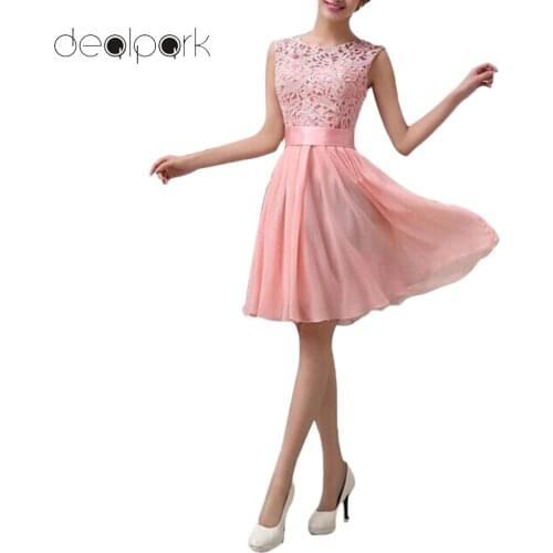 Summer Dress 2020 Women Chiffon Dress Hollow Out Sleeveless A Line Dress Elegant Floral Pattern Christmas Lace Dresses Vestidos