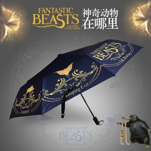 New Beasts and Where to Find Them Umbrella Anime Cosplay Prop Accessories Umbrellas