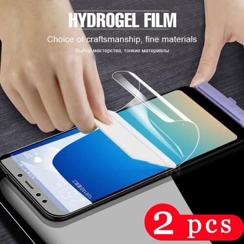 2Pcs soft full cover Not Glass for xiaomi redmi note 8T 8A 8 7 pro hydrogel film redmi 7A protective film phone screen protector