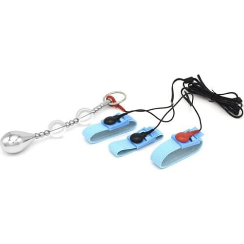 2020 New XY3210B1 Anal Beards Penis Ring Electro Shock Sex Toys For Men Medical Themed Toys Electric Shock Host Tens Adult Game