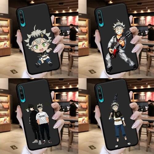 Hot Asta Black Clover Yuno Noell Silva for Huawei Honor 8 Lite 8X 8C 9X 9 10 Lite 20 Pro V20 10i 20i 8S 8A 30 Pro 30S Phone Case
