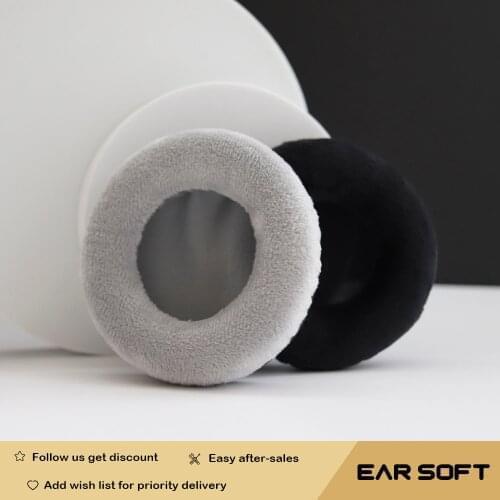 Earsoft Replacement Cushions for Sony DR-BT101 Headphones Cushion Velvet Ear Pads Headset Cover Earmuff Sleeve