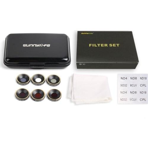 Neutral Density Glass ND4 ND8 ND16 ND32 Filter Lens for Parrot Anafi Camera CPL Polarizer MCUV HD Lens Filter Camera Accessories