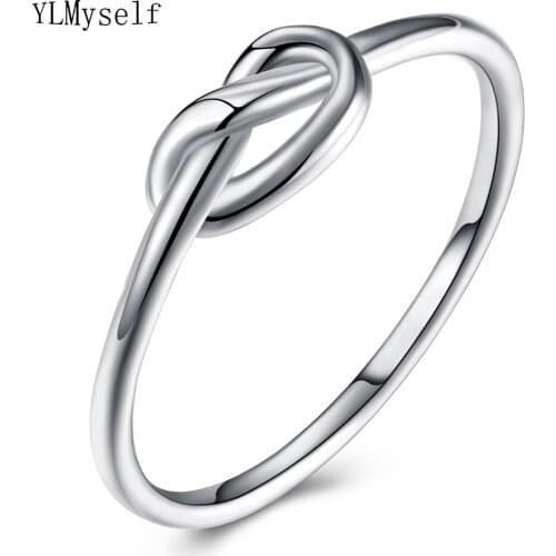 Simple design 316l Stainless Steel jewelry ring OL daily wear jewellery high polishing and gold-color finger rings for women