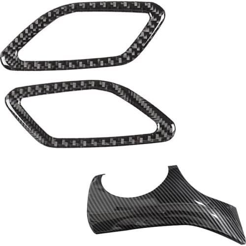 Dashboard Air Condition Outlet Cover with Dashboard Driver Side Cover for Mercedes-Benz GLA CLA A-Class X156 A220 15-17