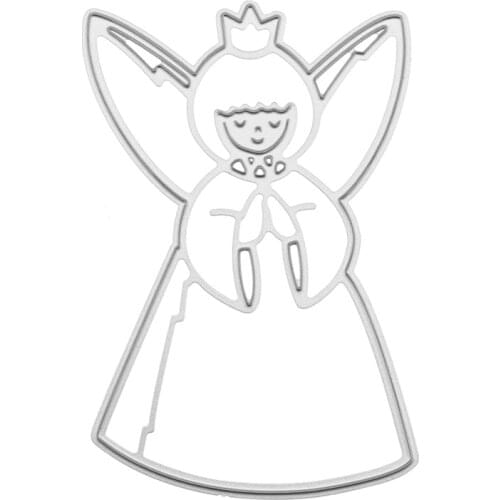 Angels Elves Metal Cutting Dies Scrapbooking Stencil DIY Paper Card Decorative Embossing Die Cut Craft Dies New