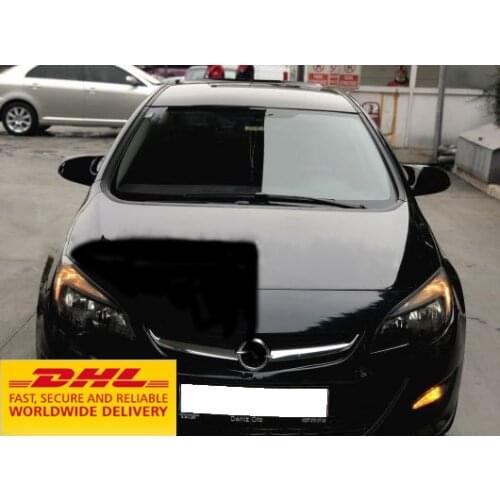 OEM Opel Astra J 2009 2015 for batman bat mirror cover piano black mirror cover right left 2 piece auto accessory