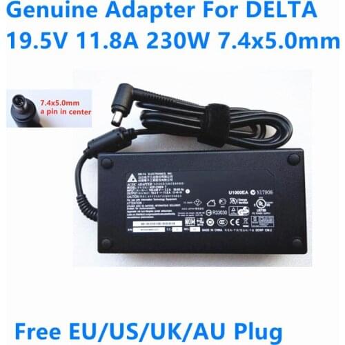 Genuine 19.5V 11.8A 230W ADP-230EB T Power Supply AC Adapter For ASUS ROG G750JZ G751JY G752V MSI GT70 GT72 WT72 Laptop Charger