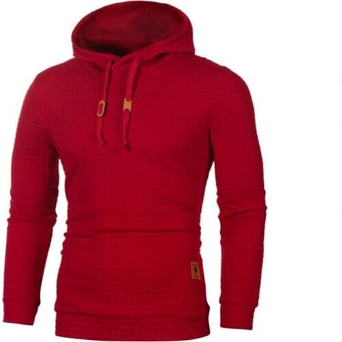 Autumn Winter Mens Hoodies Solid Color Long Sleeve Hooded Sweatshirt male Casual Hooded Sportswear Tracksuit Sweat Coat S-5XL