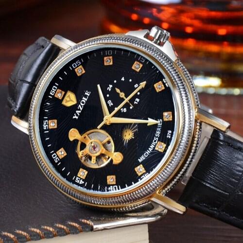 RELOGIOSLAND Men's Watch With Leather Strap